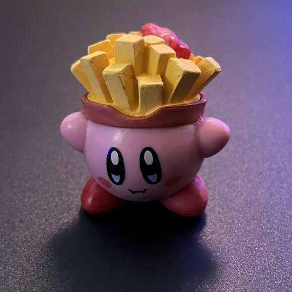 Kirby Fries and Ketchup PVC Figure Toy Figurine Foodie - Picture 1 of 3